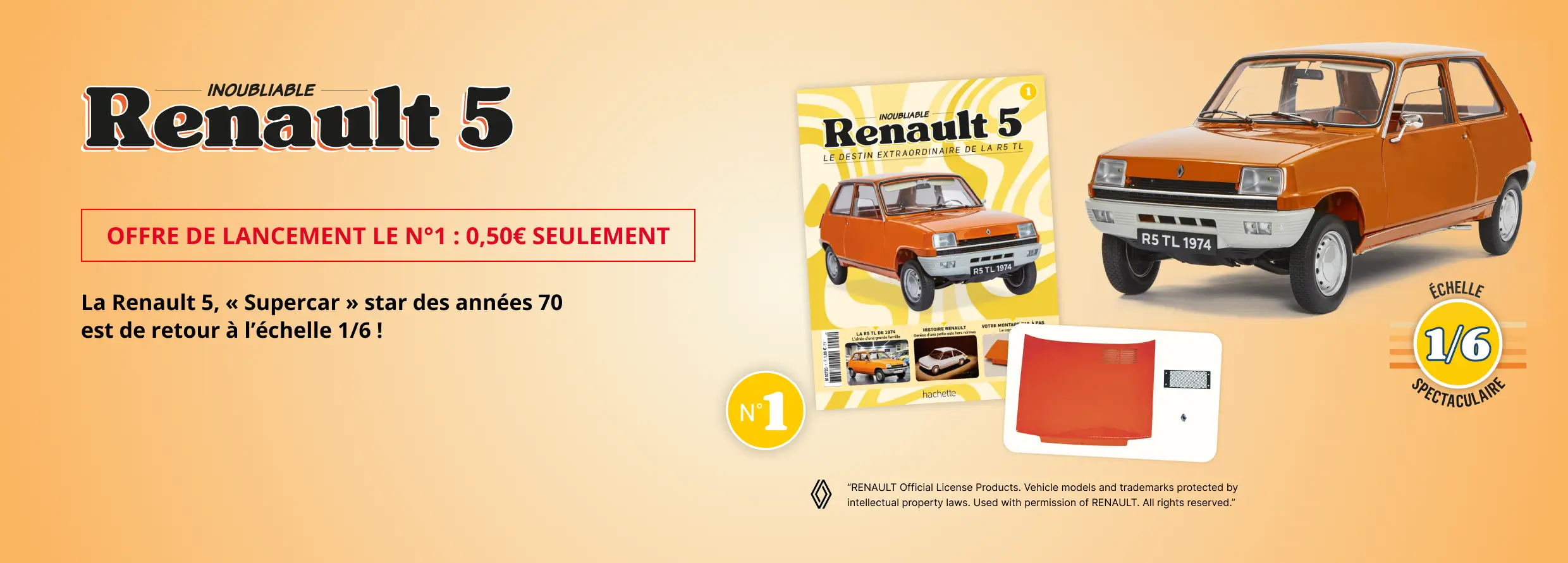 Renault R5 Je fonce, nouvel onglet