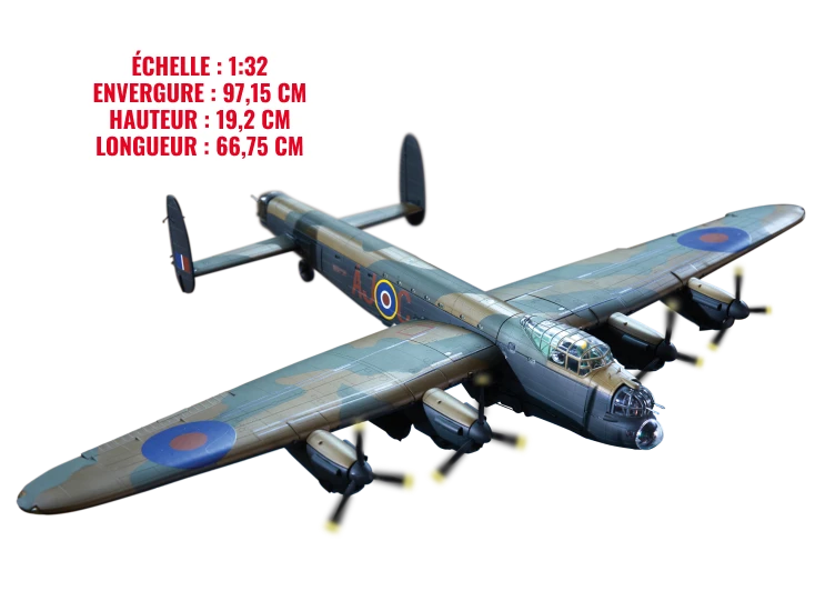Le Bombardier Avro Lancaster, l'emblématique bombardier britannique