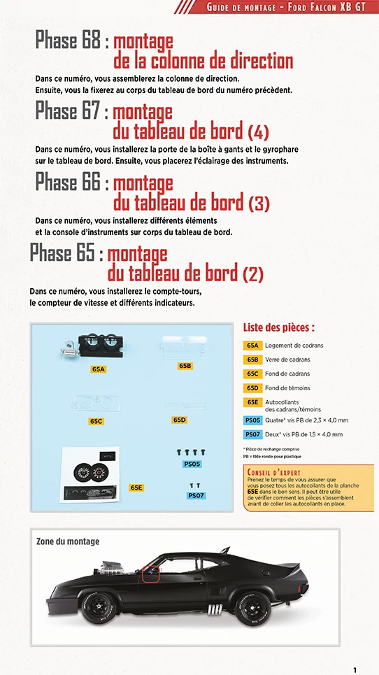 Les instructions disponibles en ligne