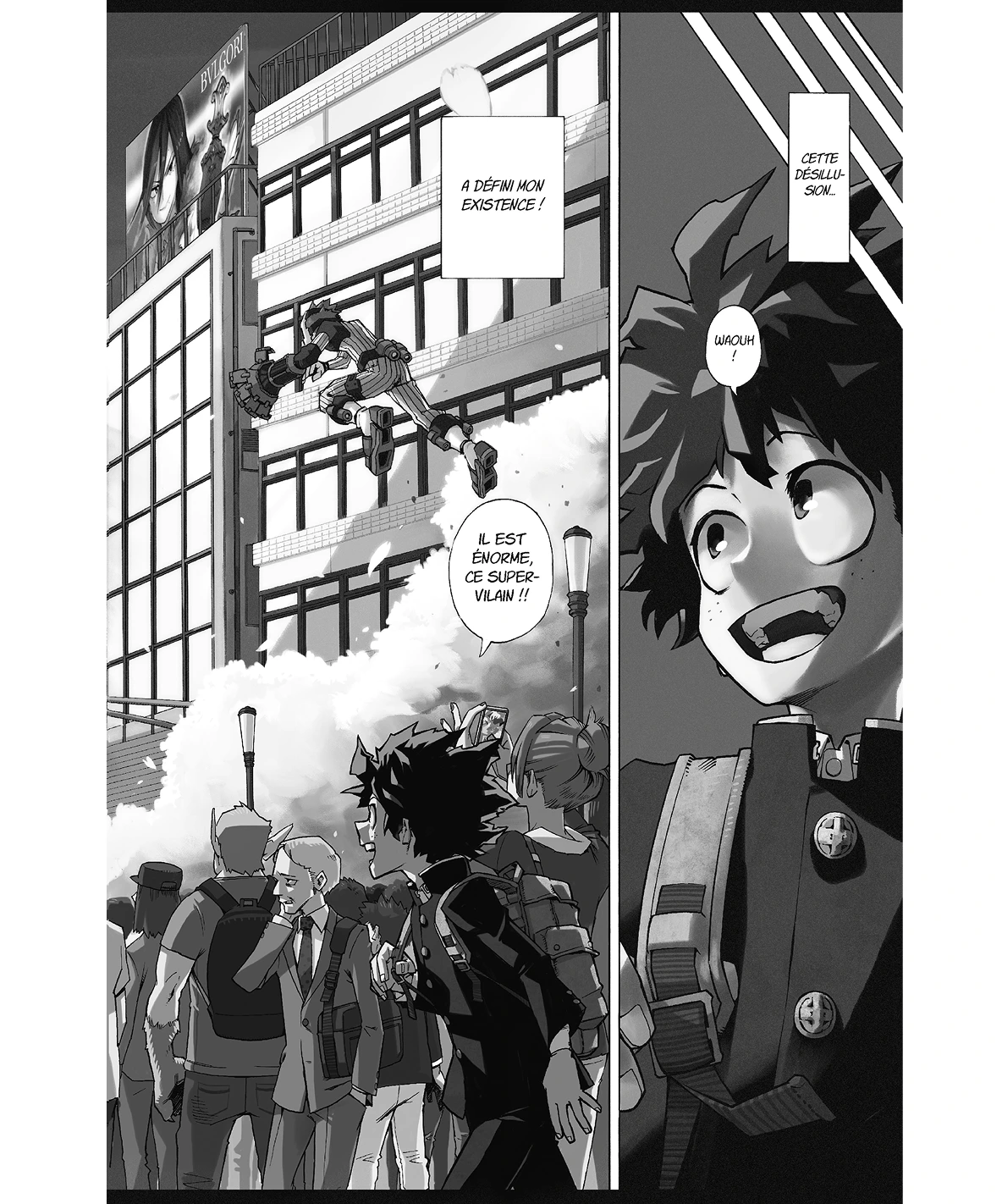 Feuilletez le tome 1 en édition grand format collector de My hero academia