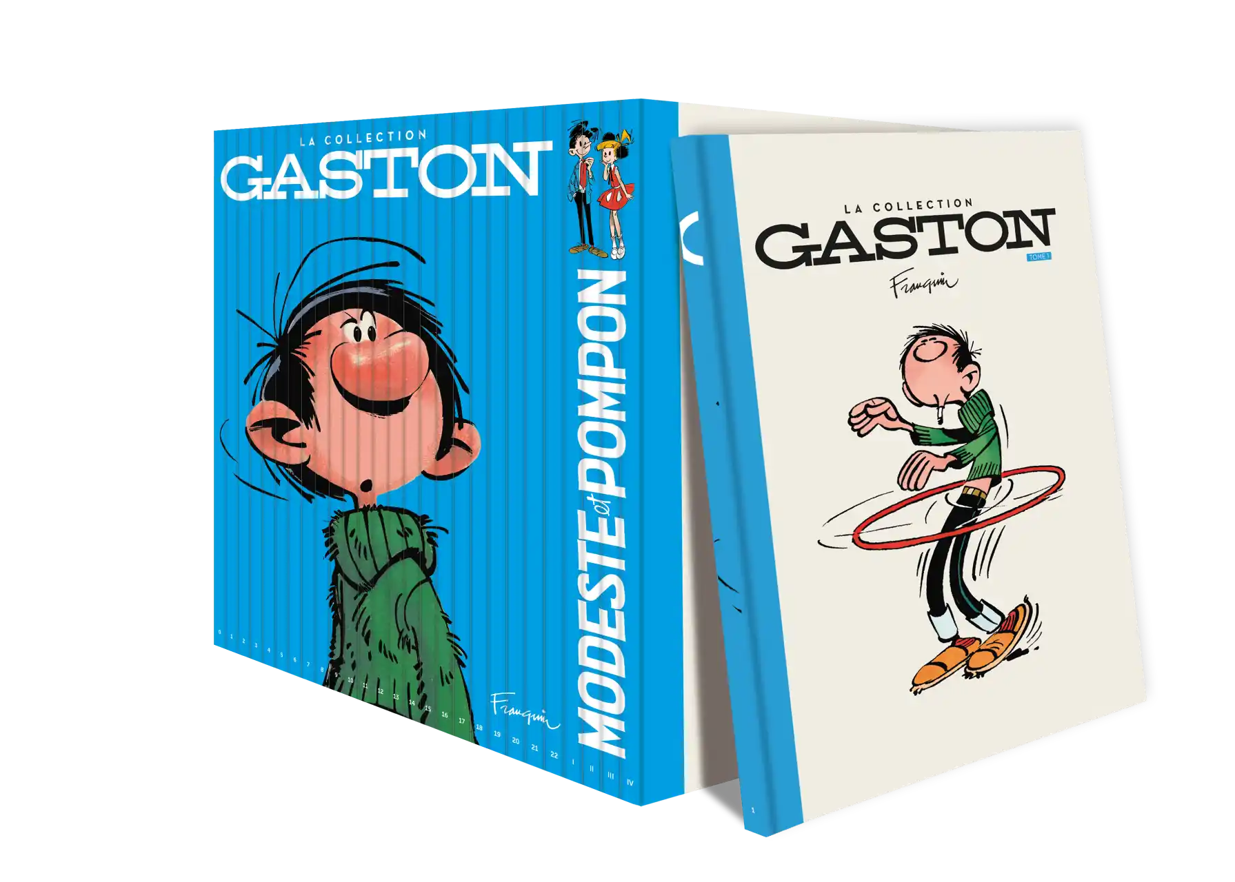 La frise de collection Gaston Lagaffe