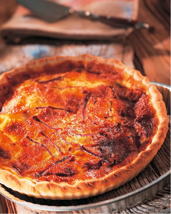 Les recettes de la quiche lorraine et de la tarte au chocolat