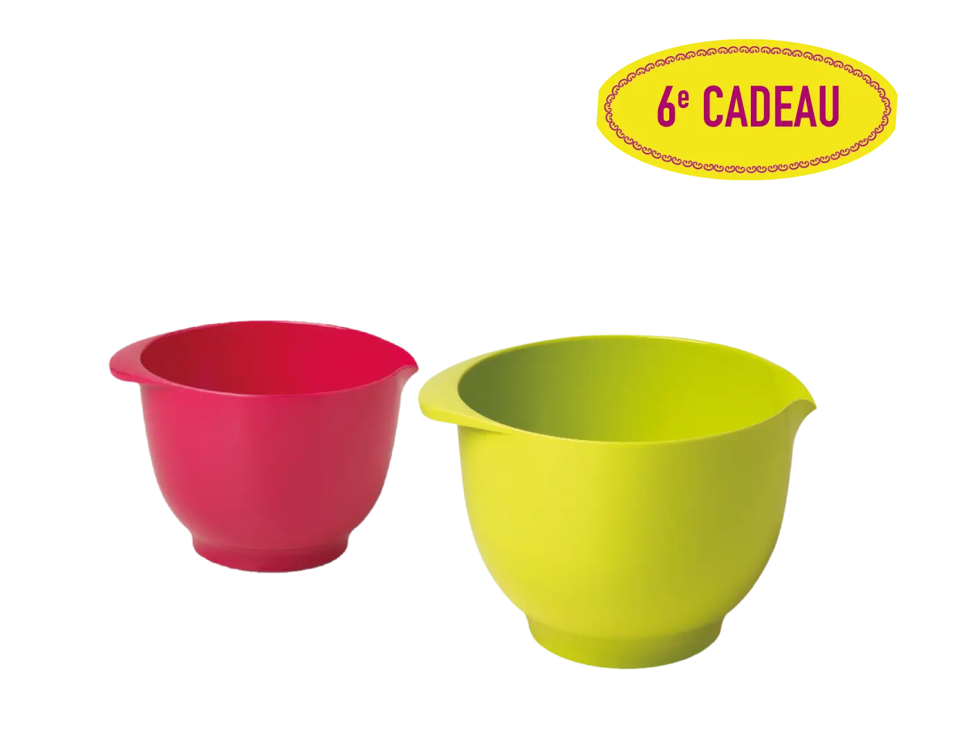 Les 2 bols de préparation