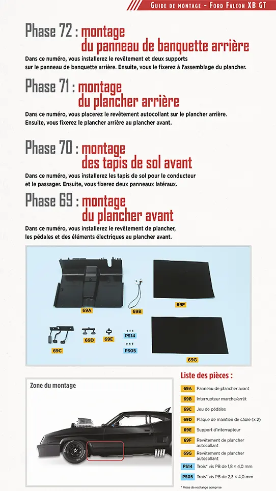 Les instructions disponibles en ligne
